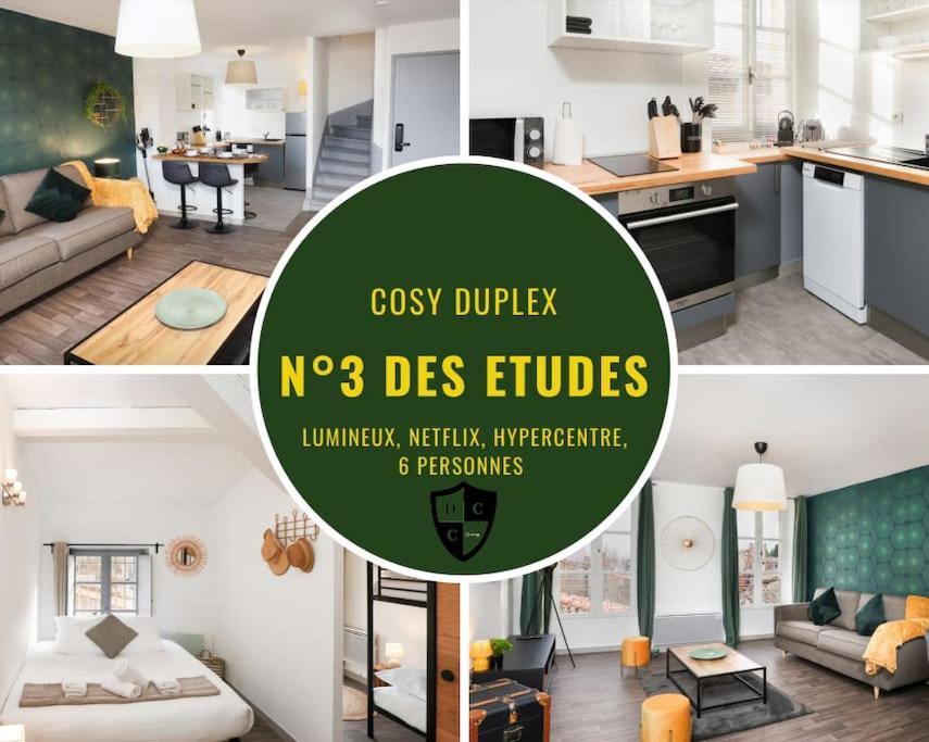 N3 Des Etudes Duplex Hypercentre Wifi Conciergeriedamecarcas Apartment Carcassonne Exterior foto
